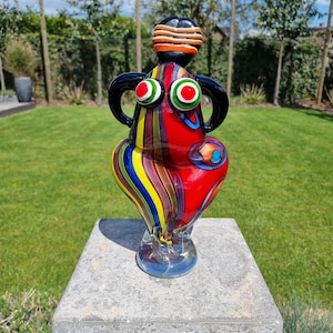 Colorfull glass art sculpture Glass figurines image 3