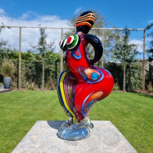 Colorfull glass art sculpture Glass figurines image 8