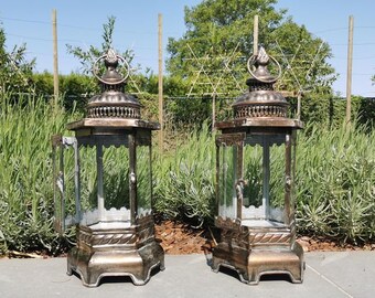 Garden lanterns set of 2 Garden and terrace decor