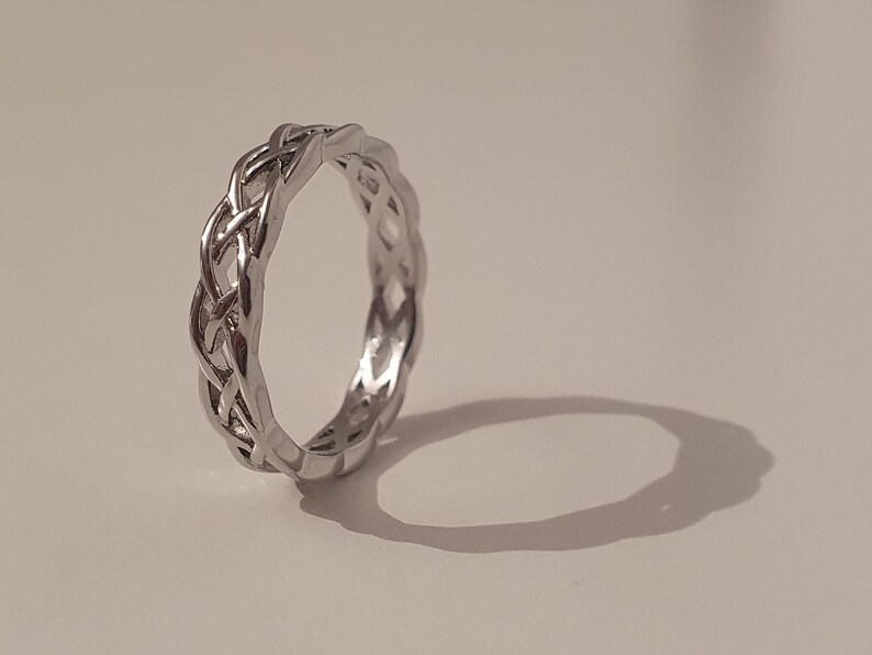 Rose GoldSilver Copper Band Ring