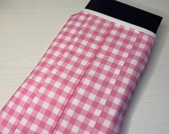 Quilted Book Sleeve | Padded Book Protector | Handmade Fabric Book Sleeve | Reader Gift