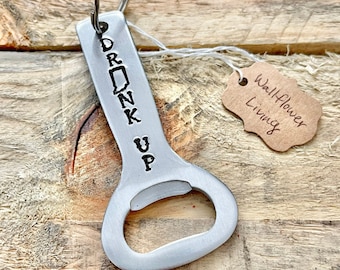 Drink Up (IN) Aluminum Bottle Opener