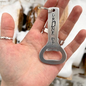 Drink Up IN Aluminum Bottle Opener image 2