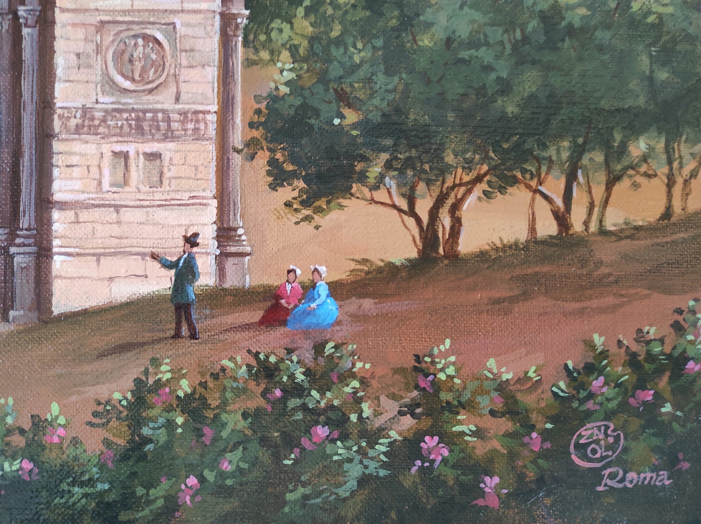 ローマの風景画 大きめ 油彩 614PIdITYqL._UF350,350_QL50_.jpg