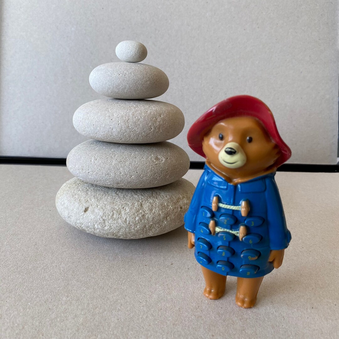 Stacking Oval Rocks Set of 5 Stacking Oval Sea Stones - 5 Balancing Sea Natural Stones ...