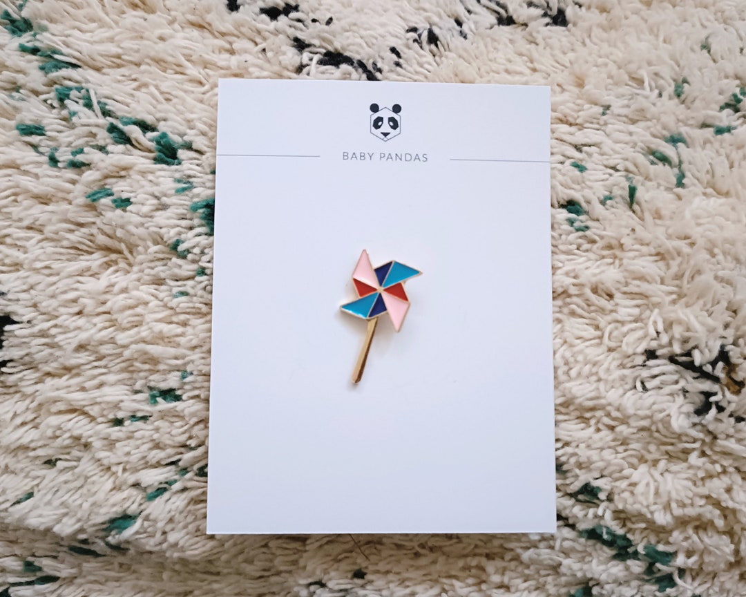 Windmill Enamel Pin, Windmill Badge, Mill Badge, Wind Mill Enamel Pin ...