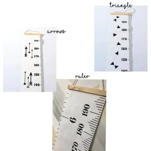 Growth Triangular Chart Triangle Height Chart Kids Growth Chart Nordic Ruler Chart - Etsy
