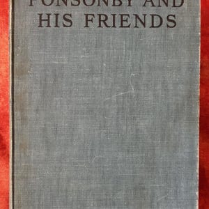 Ponsonby and His Friends. Vintage 1934 first edition book. Agnes Grozier Herbertson, illustrator Eileen A Soper, publisher Methuen & Co. Ltd