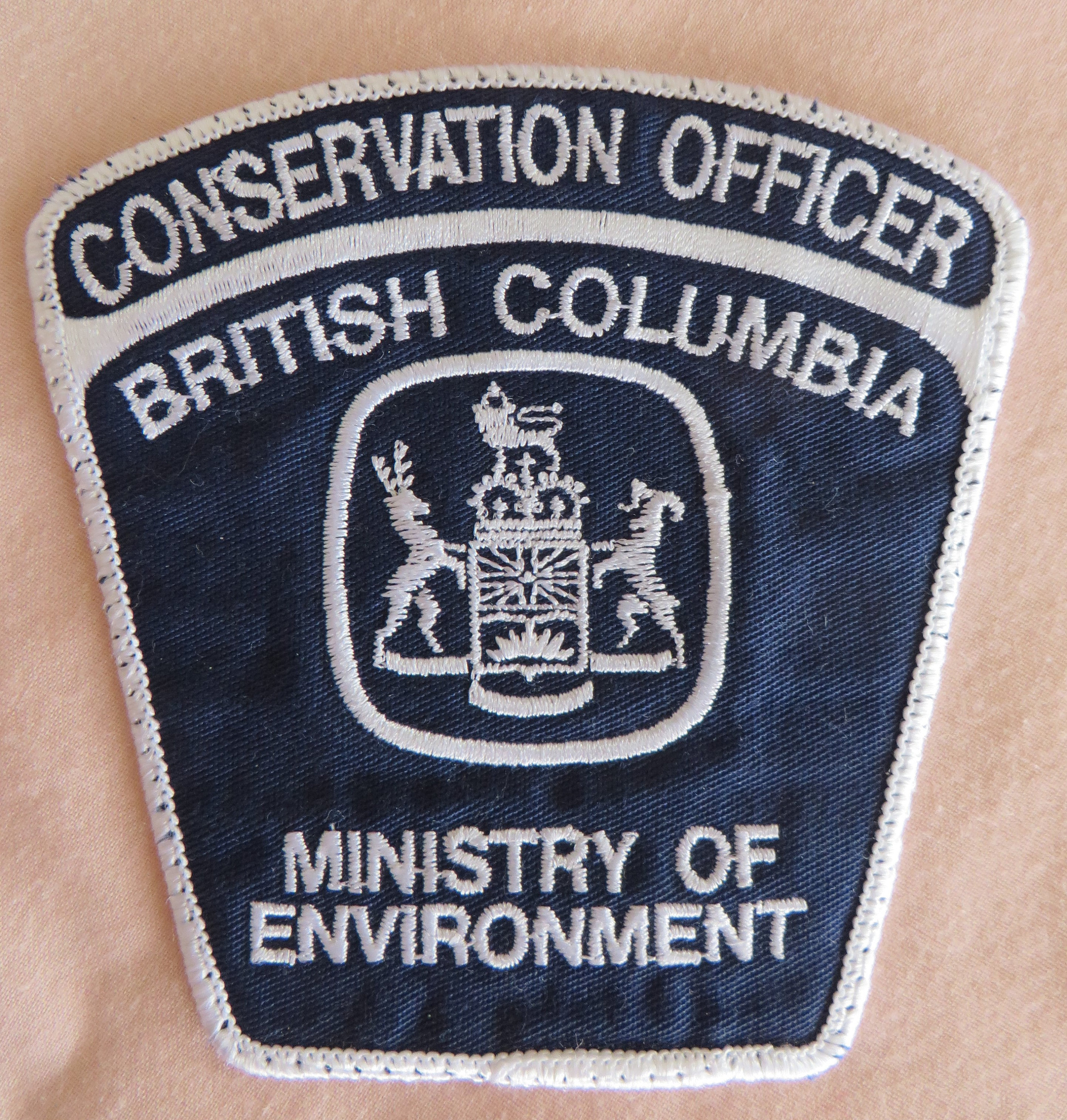 BC Conservation Officer Shoulder Patch. Canadian Game Warden Etsy Canada