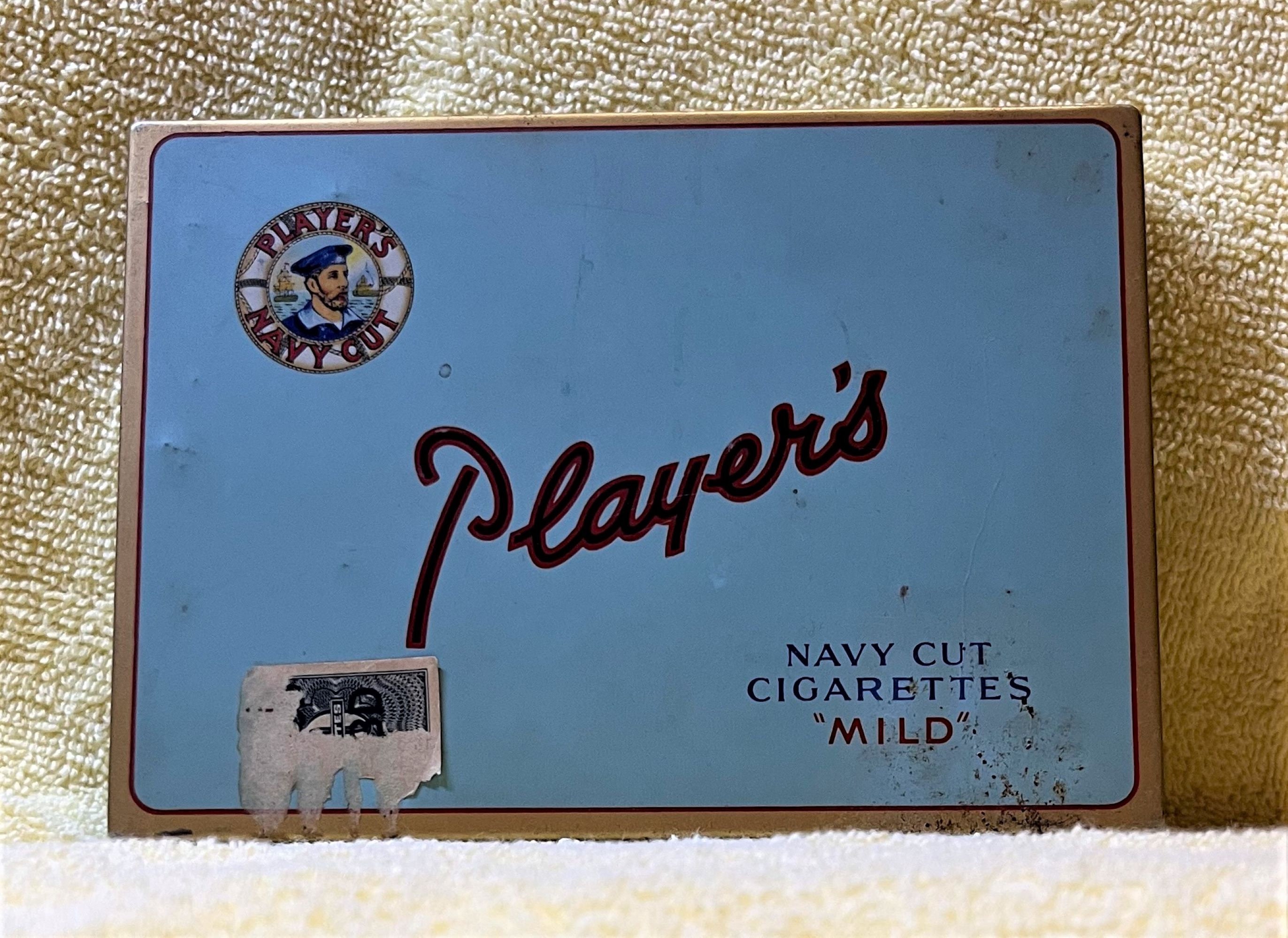 Lot 333 - PLAYER'S CIGARETTES SHOWCARDS: NAVY CUT
