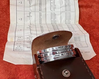 1950s Royal 46mm Close-Up Lens Set - Vintage Camera Accessories