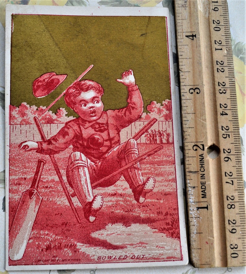Victorian Trading Cards Lot of 3 Antique Clark/'s O.N.T spool cotton advertising card Vintage Ephemera Paper