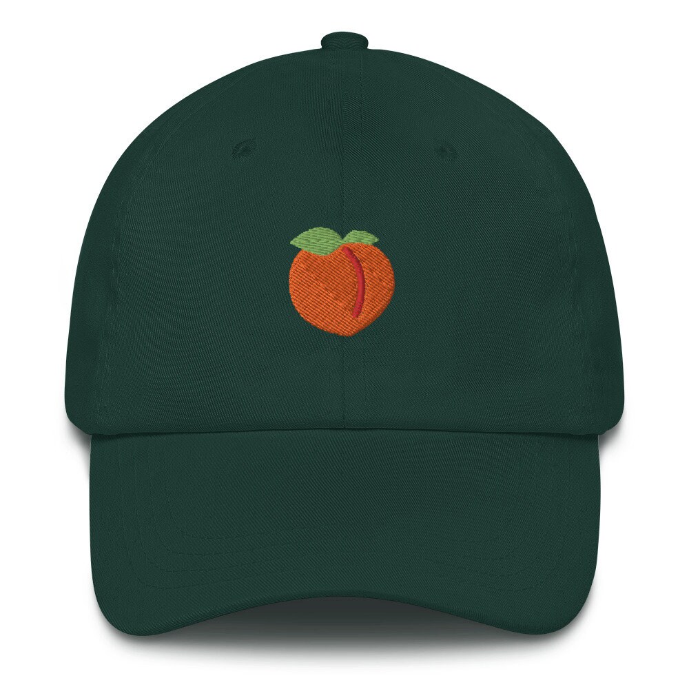 Peach Hat Peach Peach Cap Peach Emoji Peach Emoji Hat - Etsy