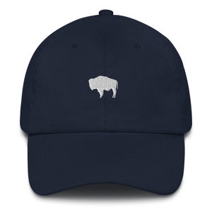 Buffalo Dad Hat - Buffalo Hat - Bison Hat - Bison Dad Hat - Wyoming Hat - Wyoming Dad Hat - Buffalo Cap - Bison Cap - Wyoming - Montana