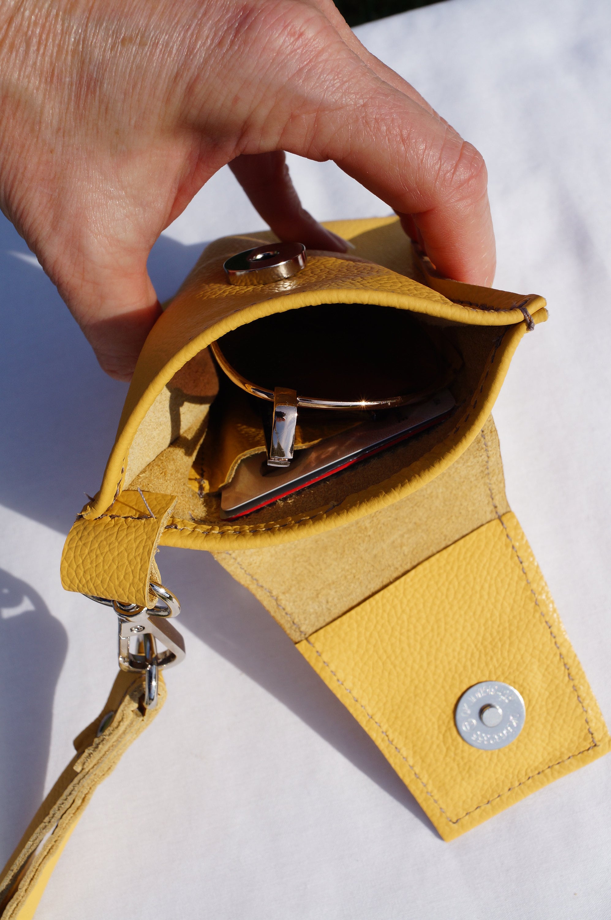 Sunglassses Case Leather / Sunglasses Case With Pockets / Etsy UK