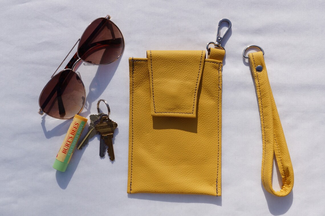 Sunglassses Case Leather / Sunglasses Case With Pockets / Etsy UK