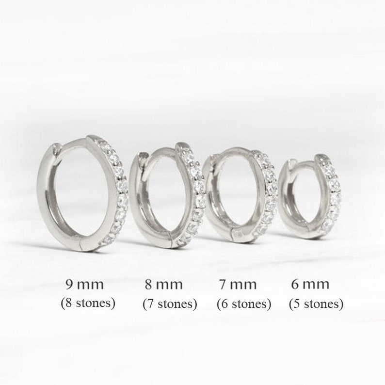 Upper lobe and ear gold cartilage hoop earring Single anti Etsy