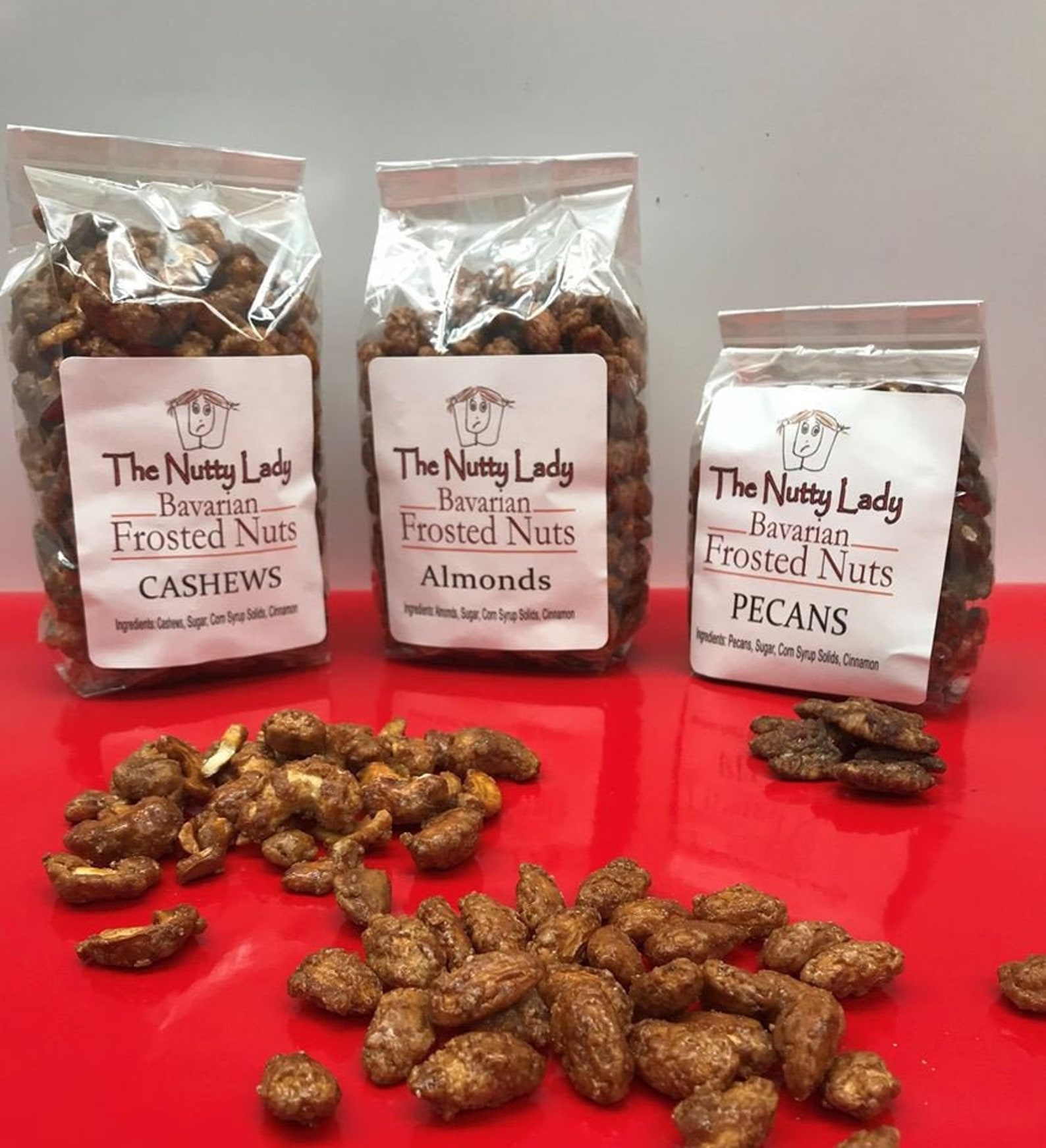 Cashews Bavarian Frosted Nuts 1 Pound Bag Etsy