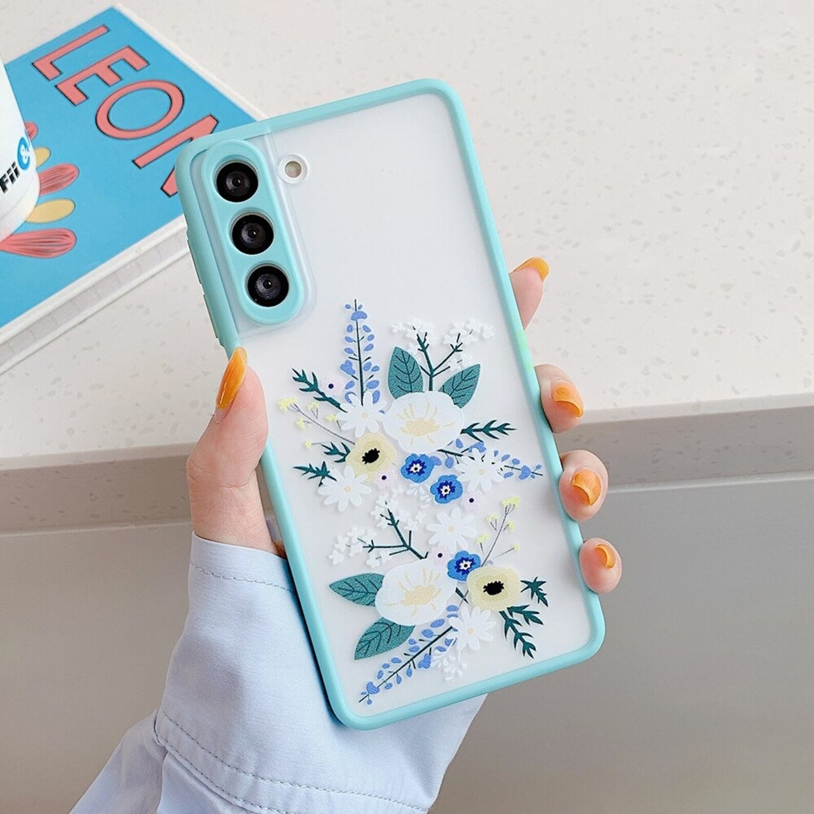 Retro Flower Leaf Phone Case For Samsung Galaxy A32 5G S21 Etsy