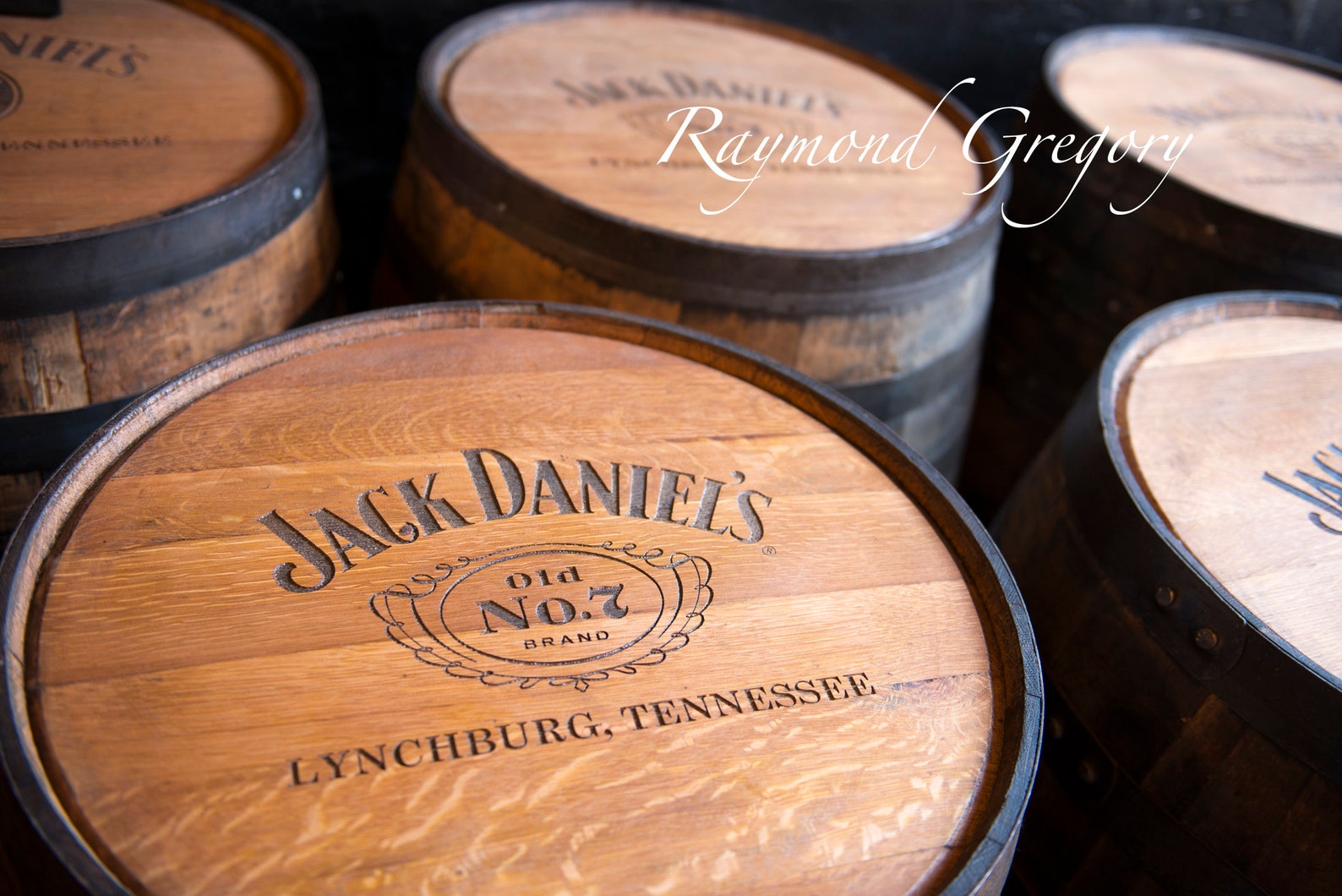 Jack Daniels Whiskey Barrel Old No7/Barrel Head/label/Party Etsy