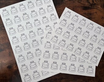Color Swatch Card, 48/24 Bottle Double Sided, Water Resistant Ink on Watercolor Paper (100lbs) Suitable for Wet and Dry Media Swatching