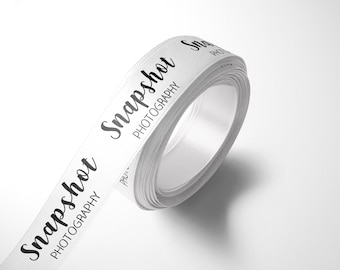 Cinta personalizada de 15mm. Cinta de satén, su fecha de texto, oro, oro rosa, cualquier envoltura de color, regalo, marca de negocios, boda, envoltura de regalo