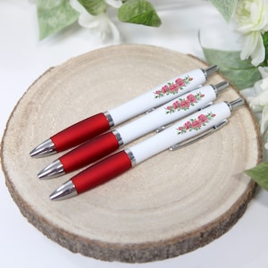 Personalised Wedding Favour Printed Pens, Bridesmaid Gift, Maid of Honour, Mother of Bride, Hen Party, Business, Logo, Pencil Ballpoint