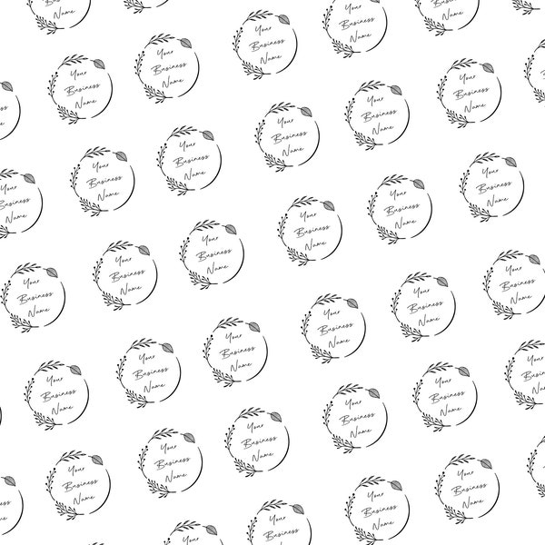 Personalisiertes A3-Verpackungspapier, benutzerdefinierte Geschenkverpackung, individuell, Logo-Geschenkpapier, kleine Business-Bestellverpackungsbuch