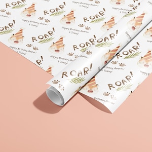 Carta da regalo personalizzata, Compleanno, Nomi, Confezione regalo, Tigri, Arancione, Personalizzato, Giungla, Festa, Bambino, Bambini, Regali, Regali, Età