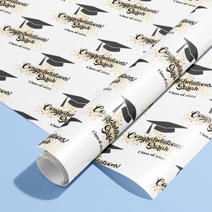 Carta da regalo personalizzata per laurea, carta da regalo, classe, il tuo nome, personalizzato, matrimonio, festa, carta, la tua età, anniversario, riciclo, ecologico