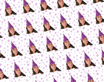 customized gift paper Personalised Your Photo Wrapping Paper, Custom Gift Wrap, Customised, Birthday Wrapping Paper, Funny, Christmas Gift Wrap, Secret Santa
