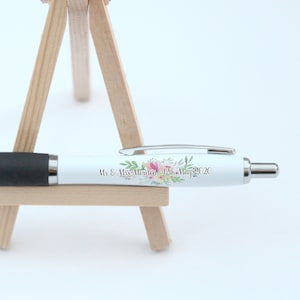 Personalised Wedding Favour Printed Pens, Bridesmaid Gift, Maid of Honour, Mother of Bride, Hen Party, Business, Logo, Pencil Ballpoint