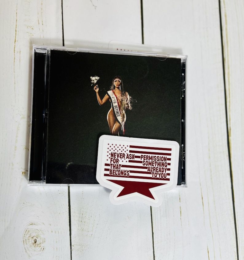 Beyonce Cowboy Carter Tour Vinyl Sticker , Music Fan Gift Decal, Pop ...