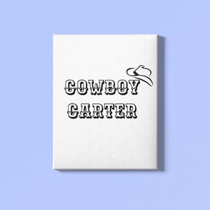 Cowboy Carter Decal | Car Decal | Vinyl Decal | Laptop Decal
