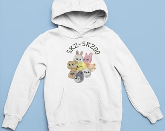 Wolf Chan Cat Ear Hoodie: Kpop Stray Kids SKZOO Sweatshirt Best