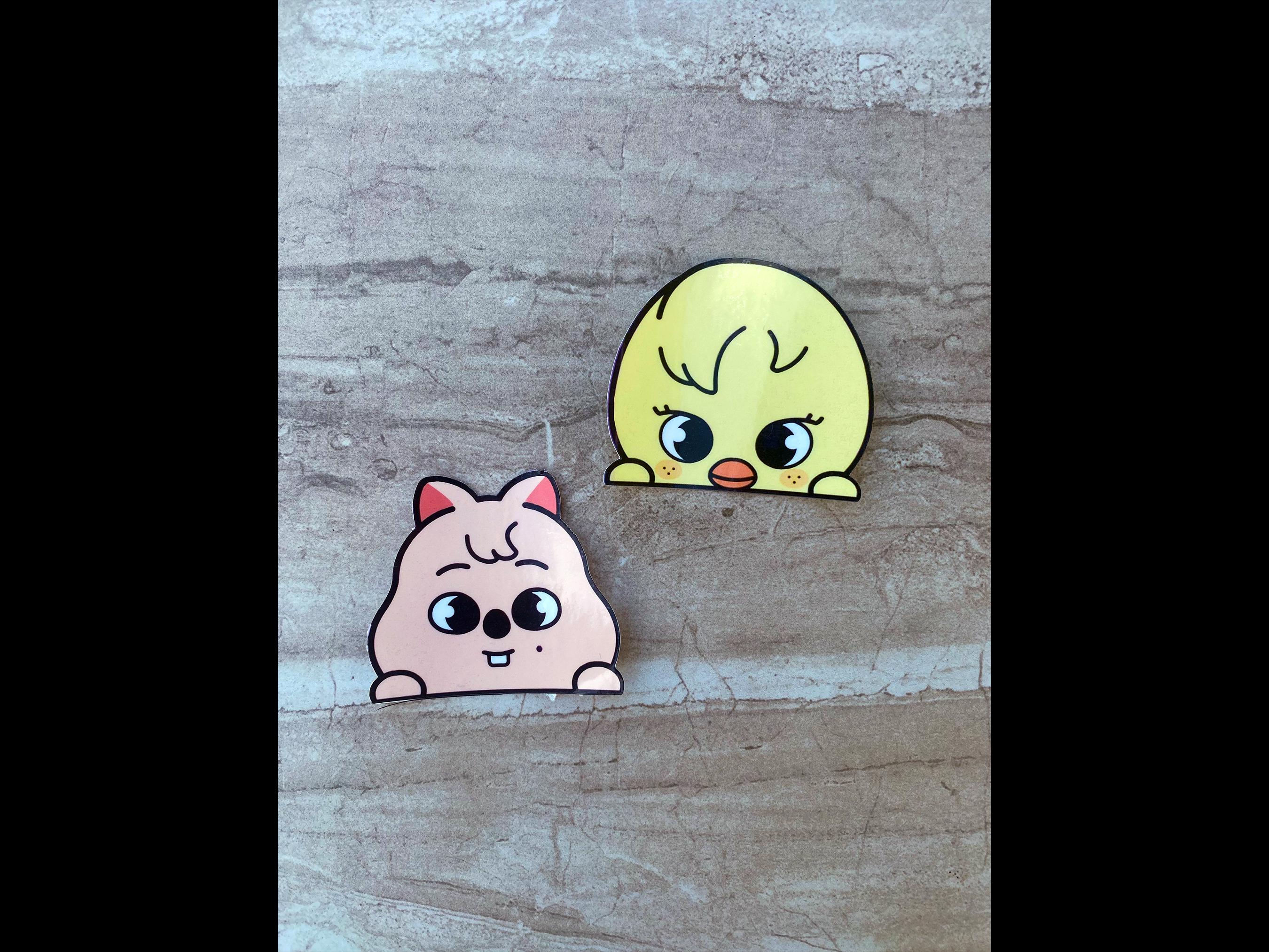 Stray Kids SKZOO Peek a Boo Stickers | Stray Kids Stickers | SKZOO