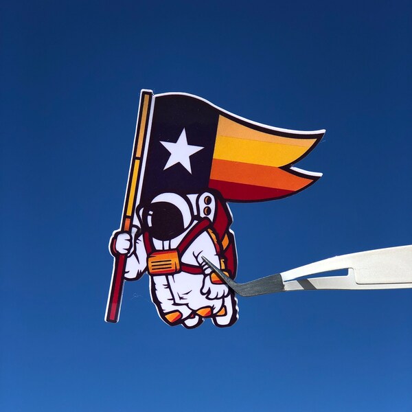 Houston Astronaut | Astros Sticker | Houston Texas