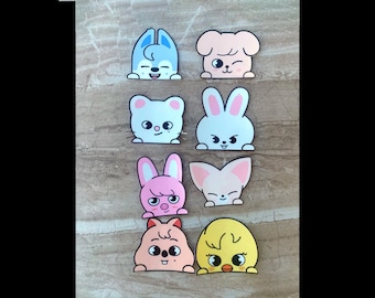 Stray Kids SKZOO Peek a Boo Stickers | Stray Kids Stickers | SKZOO Stickers | SKZ Stickers | skzoo | skzoo Stickers