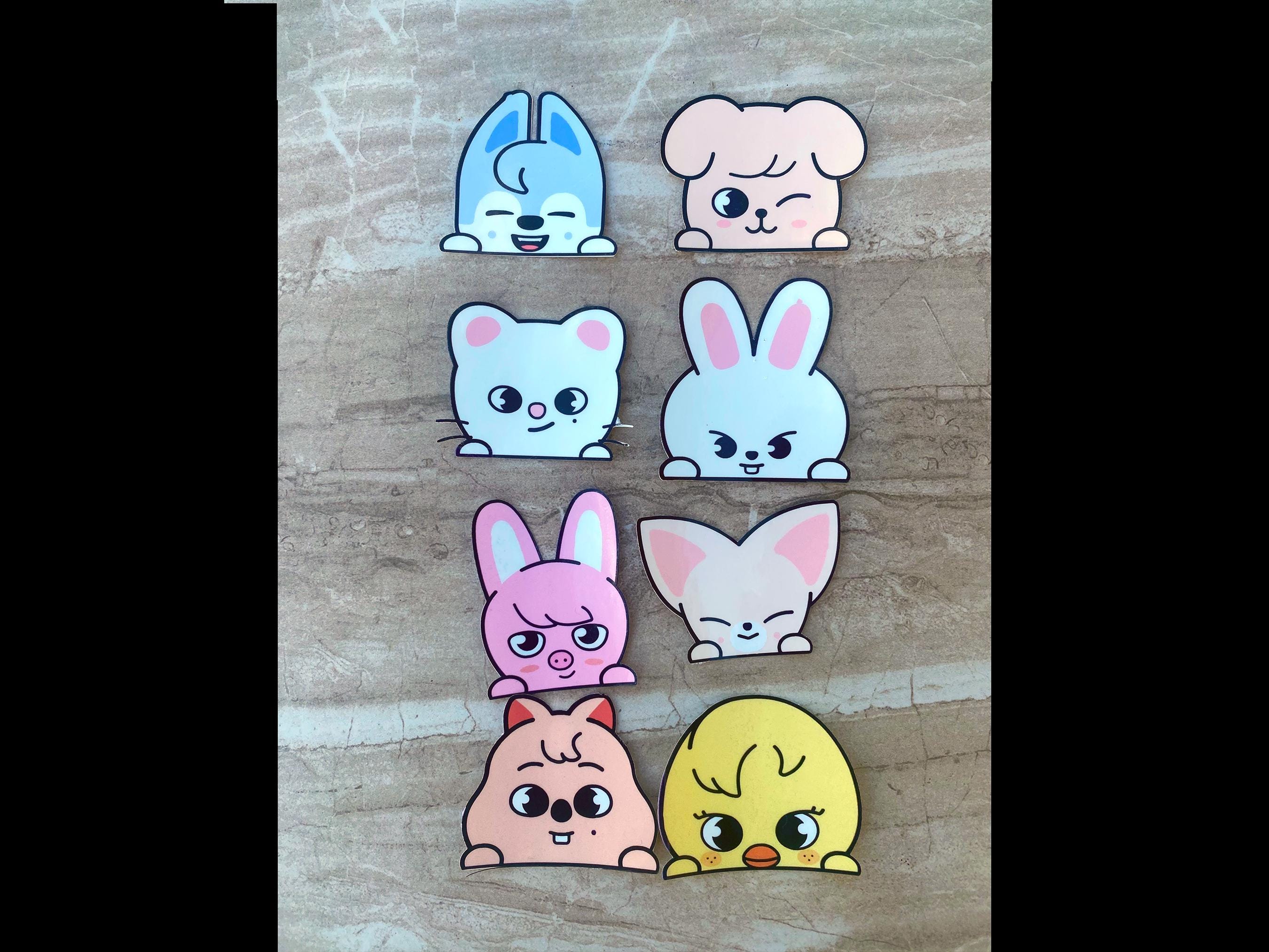 Stray Kids SKZOO Peek a Boo Stickers | Stray Kids Stickers | SKZOO