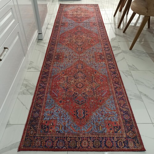 Traditional Area Rug Oriental Medallion Floor Mat Persien Style Carpet Runner 