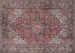 MINA | Heriz Design, Luxurious Oriental Rug, Persian Pattern, Antique Hand knotted looks, Living room decor, Medallion, Hariz Distressed Red 