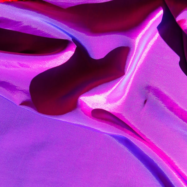 Радужная полиэиирная таффа, фиолетовая фиалка, одежда, урашения
