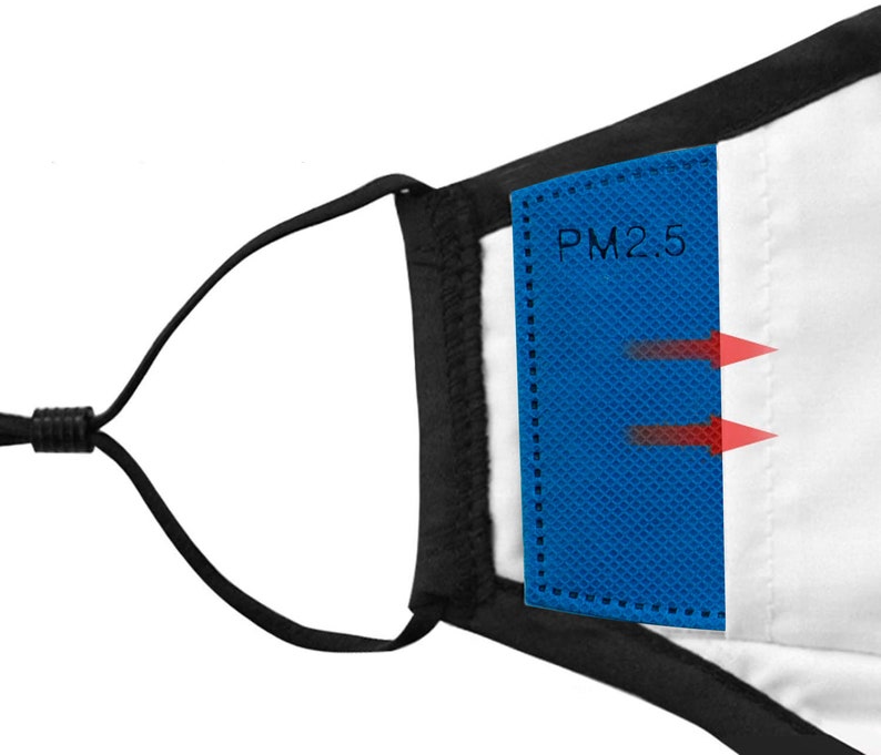 Face Mask Filters PM2.5 Filters Made in USA Ships Same Day Etsy