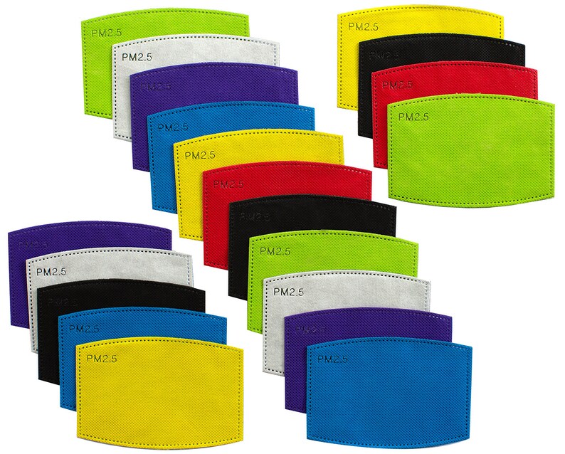 Face Mask Filters PM2.5 Filters Made in USA Ships Same Day Etsy