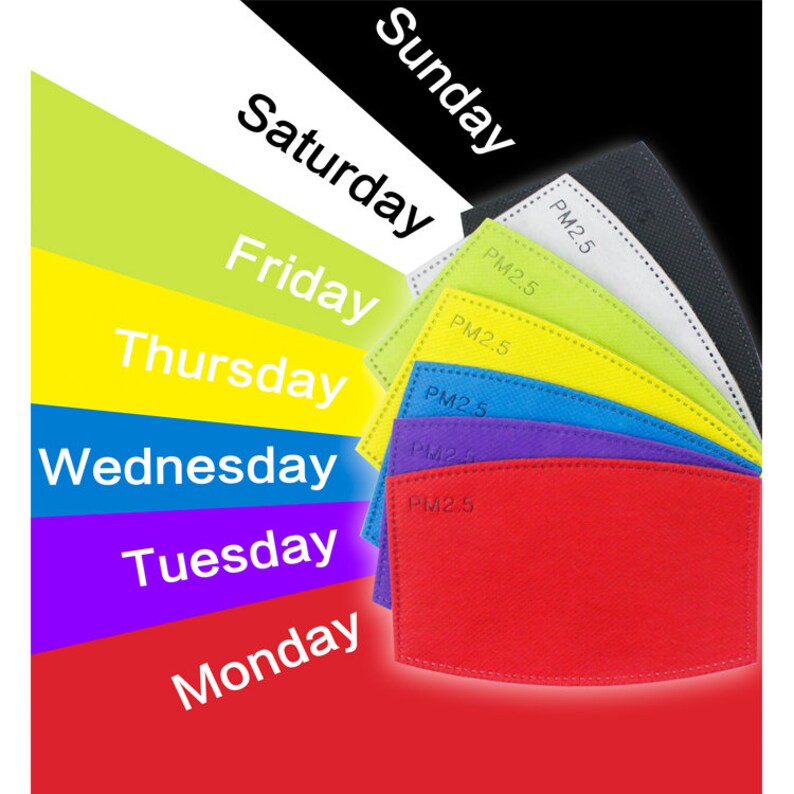 Face Mask Filters PM2.5 Filters Made in USA Ships Same Day Etsy