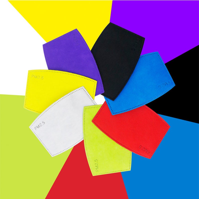 Face Mask Filters PM2.5 Filters Made in USA Ships Same Day Etsy