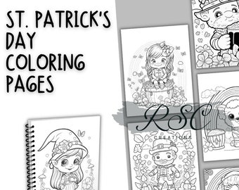 Celebrate St. Patrick's Day with our Adorable Coloring Pages!