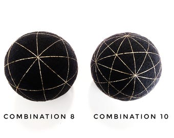 Temari core balls - Combinaison