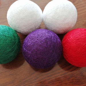 Customized Assorted Temari core balls