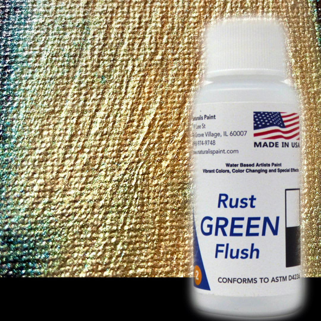 Rust Full Green Set Naturalis RUST GREEN Flush Color Changing Artists Paint - Etsy